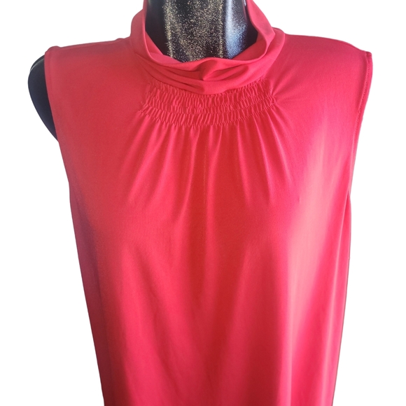 Fashion Bug Red Sleeveless Top Sz.2X - Picture 2 of 8